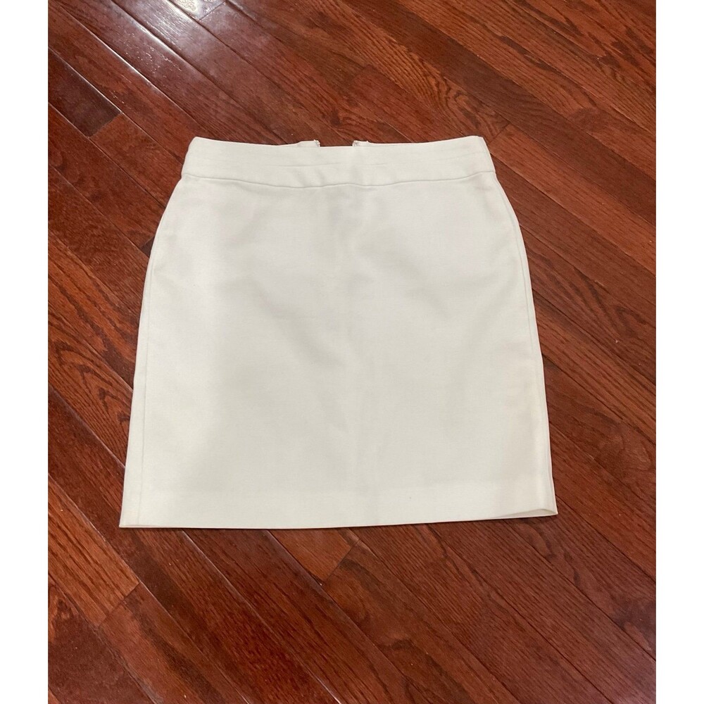 Banana Republic White Pencil Skirt